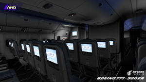 Air China  B-1266 With Cabin STD 8K PMDG 777-300 ER thumbnail 13