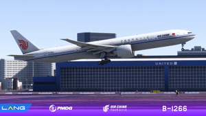Air China  B-1266 With Cabin STD 8K PMDG 777-300 ER thumbnail 1