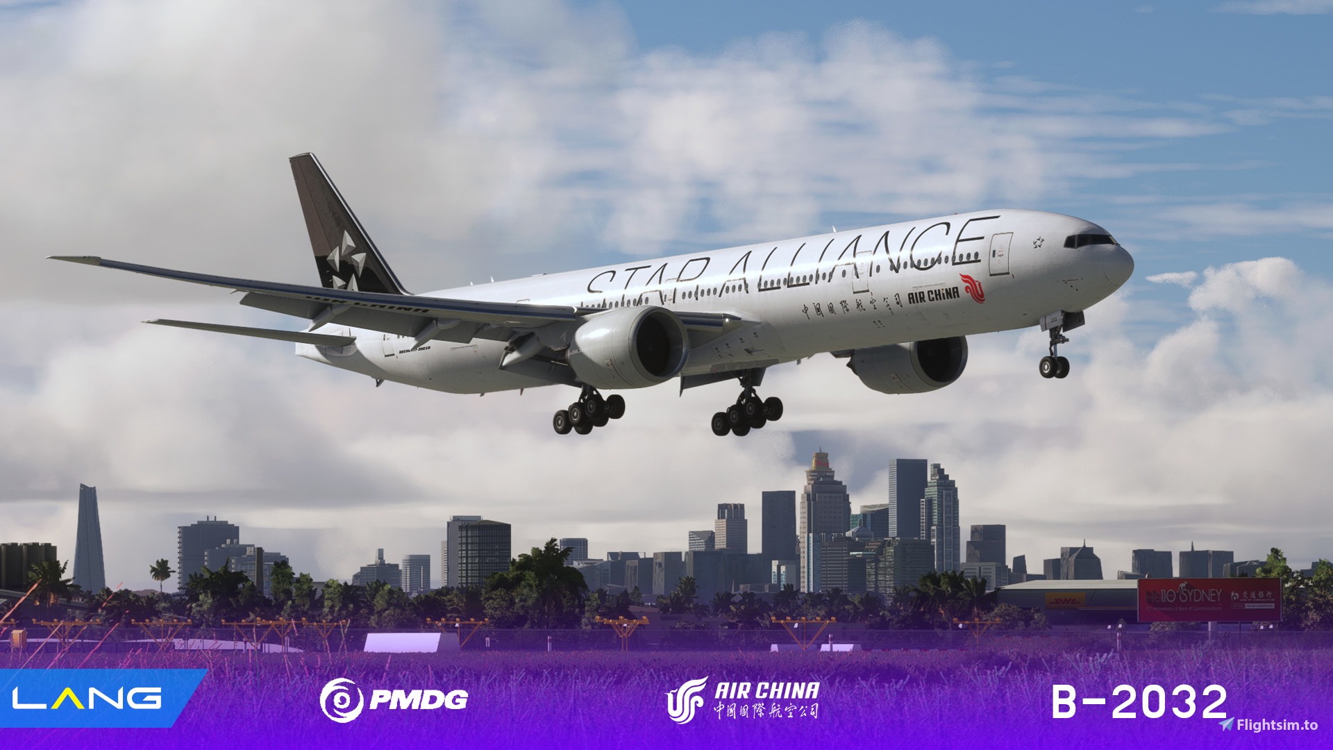 Air China B-2032 Star Alliance 8K With Cabin PMDG 777-300 ER - Image 1