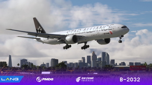 Air China B-2032 Star Alliance 8K With Cabin PMDG 777-300 ER thumbnail 1