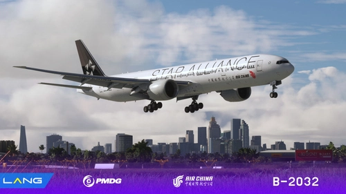 Air China B-2032 Star Alliance 8K With Cabin PMDG 777-300 ER