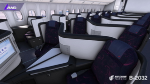 Air China B-2047 With Cabin 8K The 50th Anniversary of the Establishment of China-France 777-300 ER thumbnail 7