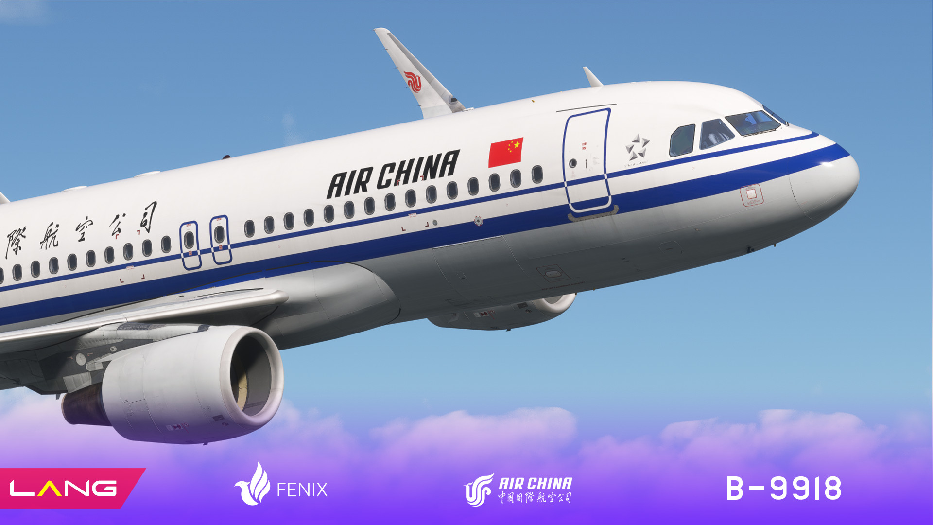 Air China B-9918 B6918 CFM IAE With Cabin Fenix A320 V2 8K - Image 1