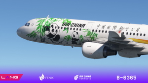Air China Beautiful Sichuan With Cabin B-6365 8K Fenix A321 thumbnail 1