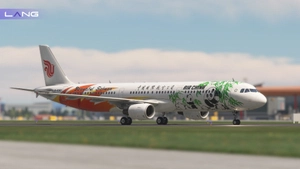 Air China Beautiful Sichuan With Cabin B-6365 8K Fenix A321 thumbnail 3