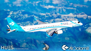 Air Dolomiti I-DJT| FSS E195 thumbnail 1