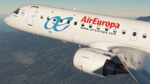 Air Europa "Old Colors" EC-KRJ Embraer 195
