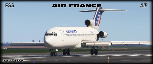 Air France - Classic - F-GCDG - Boeing 727-200