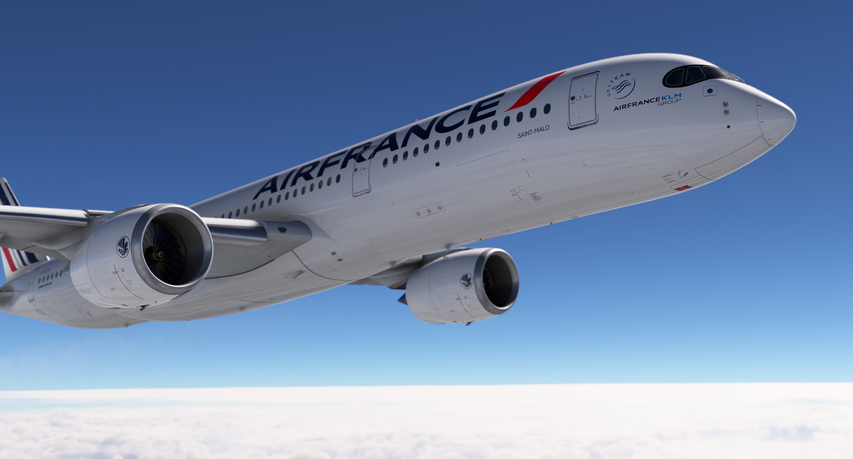 Air France | iniBuilds A350-900 | Twin Pack | 4K - Image 1