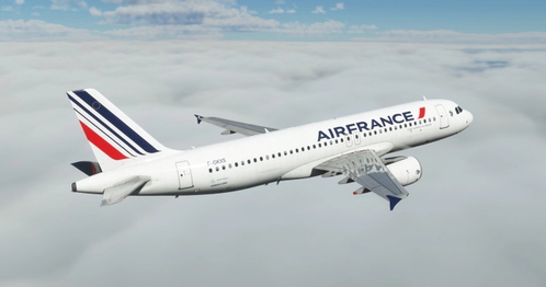 Air France "2022 livery" "F-GKXS" "Saint-Laurent-Du-Maroni" Fenix A320 ceo CFM V2 + cabin