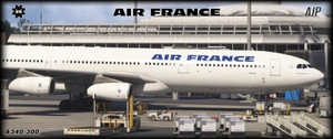 Air France - Classic - F-GLZH - Inibuilds A340-300 thumbnail 3