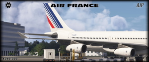 Air France - Classic - F-GLZH - Inibuilds A340-300 thumbnail 4