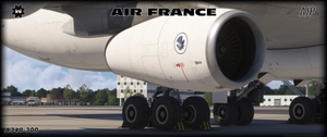 Air France - Classic - F-GLZH - Inibuilds A340-300 thumbnail 5