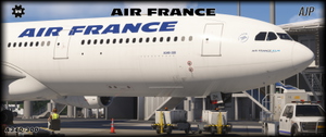 Air France - Classic - F-GLZH - Inibuilds A340-300 thumbnail 6