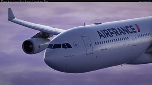 Air France F-GNII 2008 (new) livery Inibuilds A340-300 MSFS2024 (with cabin) thumbnail 6