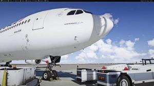 Air France F-GNII 2008 (new) livery Inibuilds A340-300 MSFS2024 (with cabin) thumbnail 9