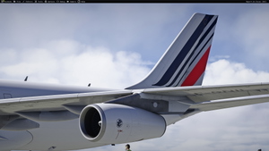 Air France F-GNII 2008 (new) livery Inibuilds A340-300 MSFS2024 (with cabin) thumbnail 14