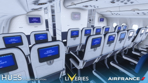 Air France Old Colors Pack w/Cabin | A330-200 inibuilds/microsoft [8K] thumbnail 9