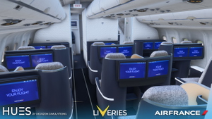 Air France Old Colors Pack w/Cabin | A330-200 inibuilds/microsoft [8K] thumbnail 10