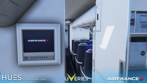 Air France Old Colors Pack w/Cabin | A330-200 inibuilds/microsoft [8K] thumbnail 12