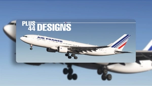 Air France Old (F-GZCP) iniBuilds A330-200 GE - 8K thumbnail 1