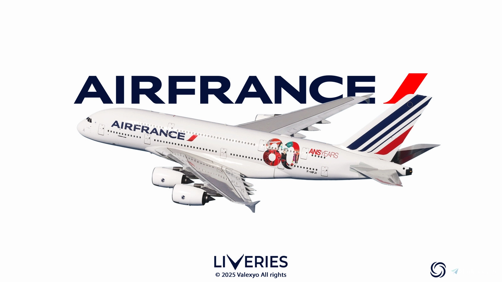 Air France Pack w/Cabin - FBW A380X   [8K/4K] - Image 1