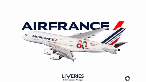 Air France Pack w/Cabin - FBW A380X   [8K/4K]