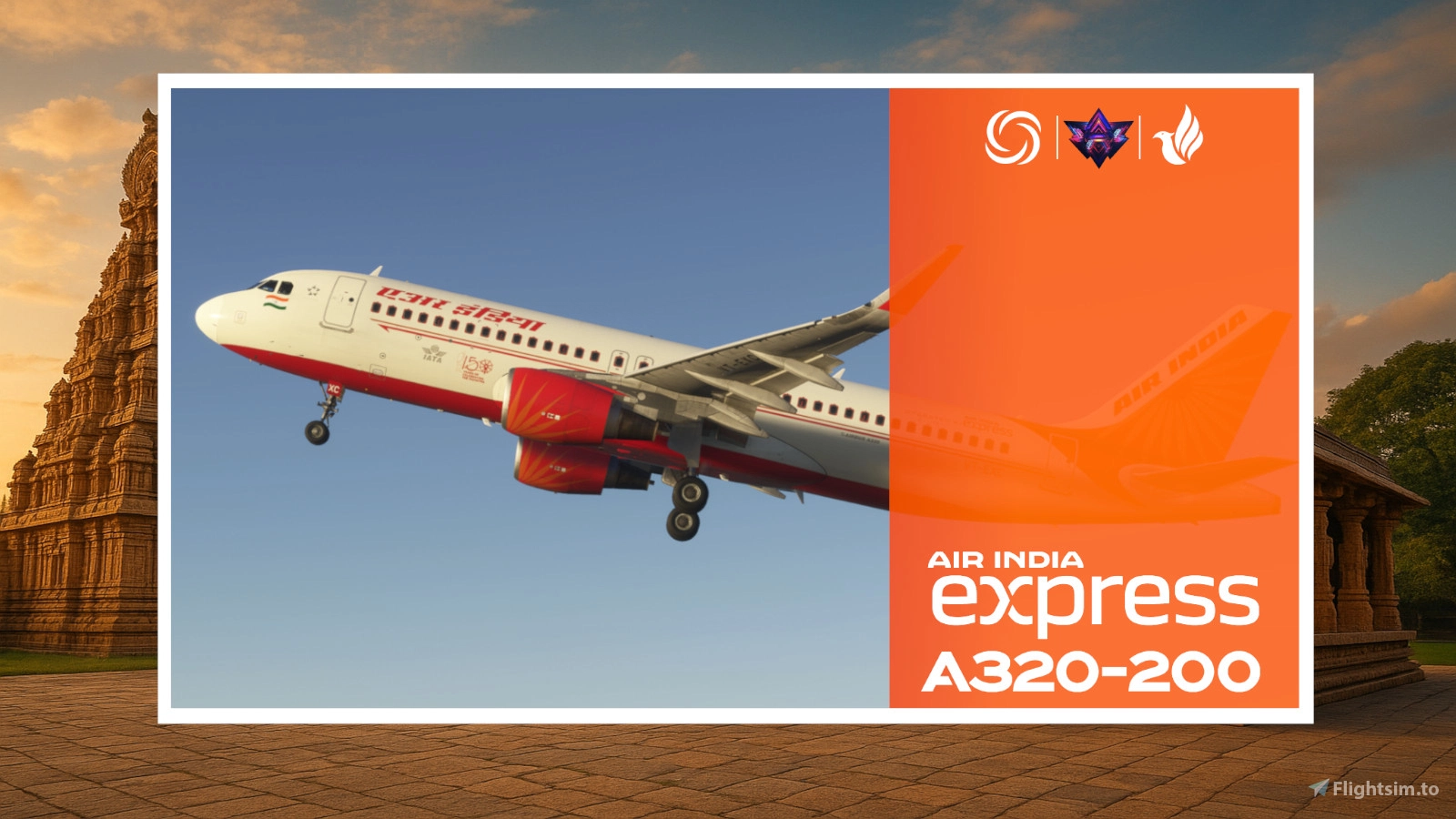 Air India Express A320ceo Sharklets Ultra-Realistic || Fenix A320 - Image 1