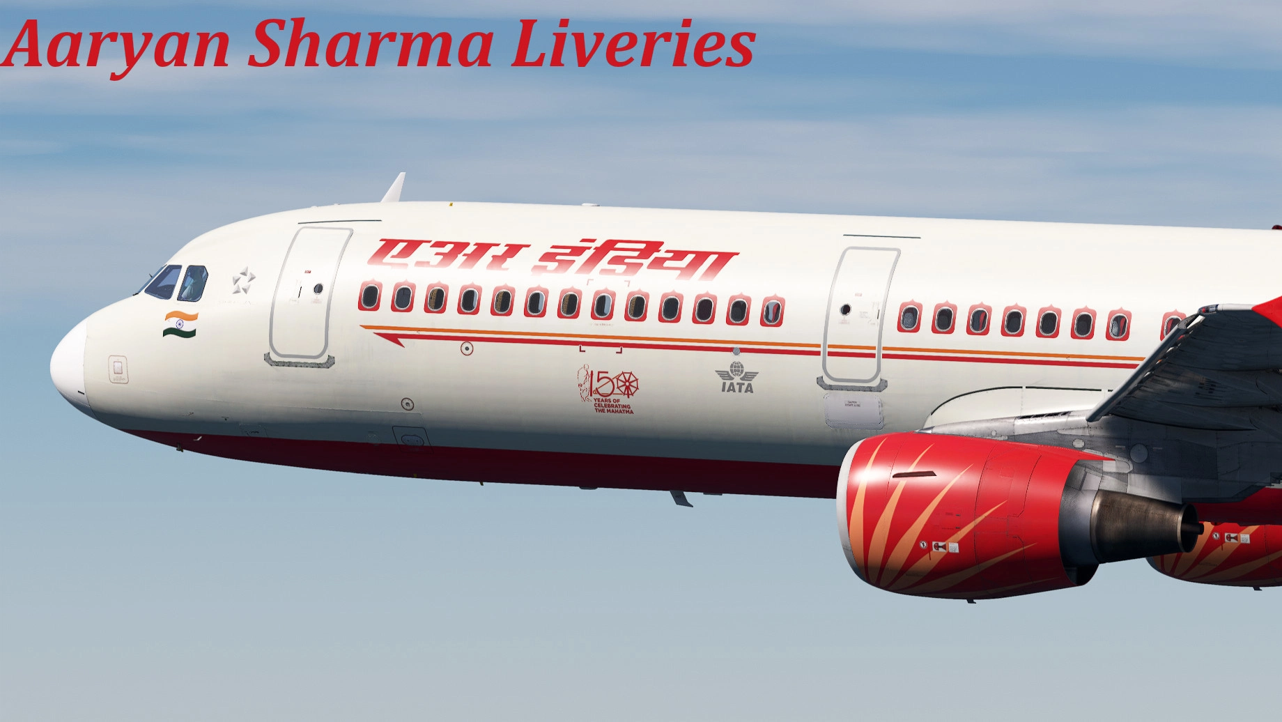 Air India A321 ULTRA-REALISTIC VT-PPM || FENIX A321 - Image 1