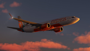 Air India Express ULTRA-REALISTIC B737 Max8 || iFly 737 Max thumbnail 8
