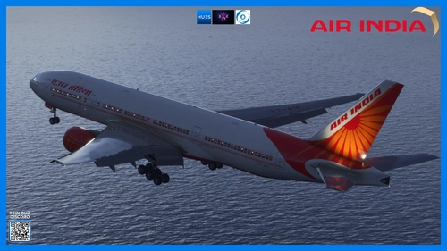 Air India VT-AIR w/Cabin || PMDG 777-200ER