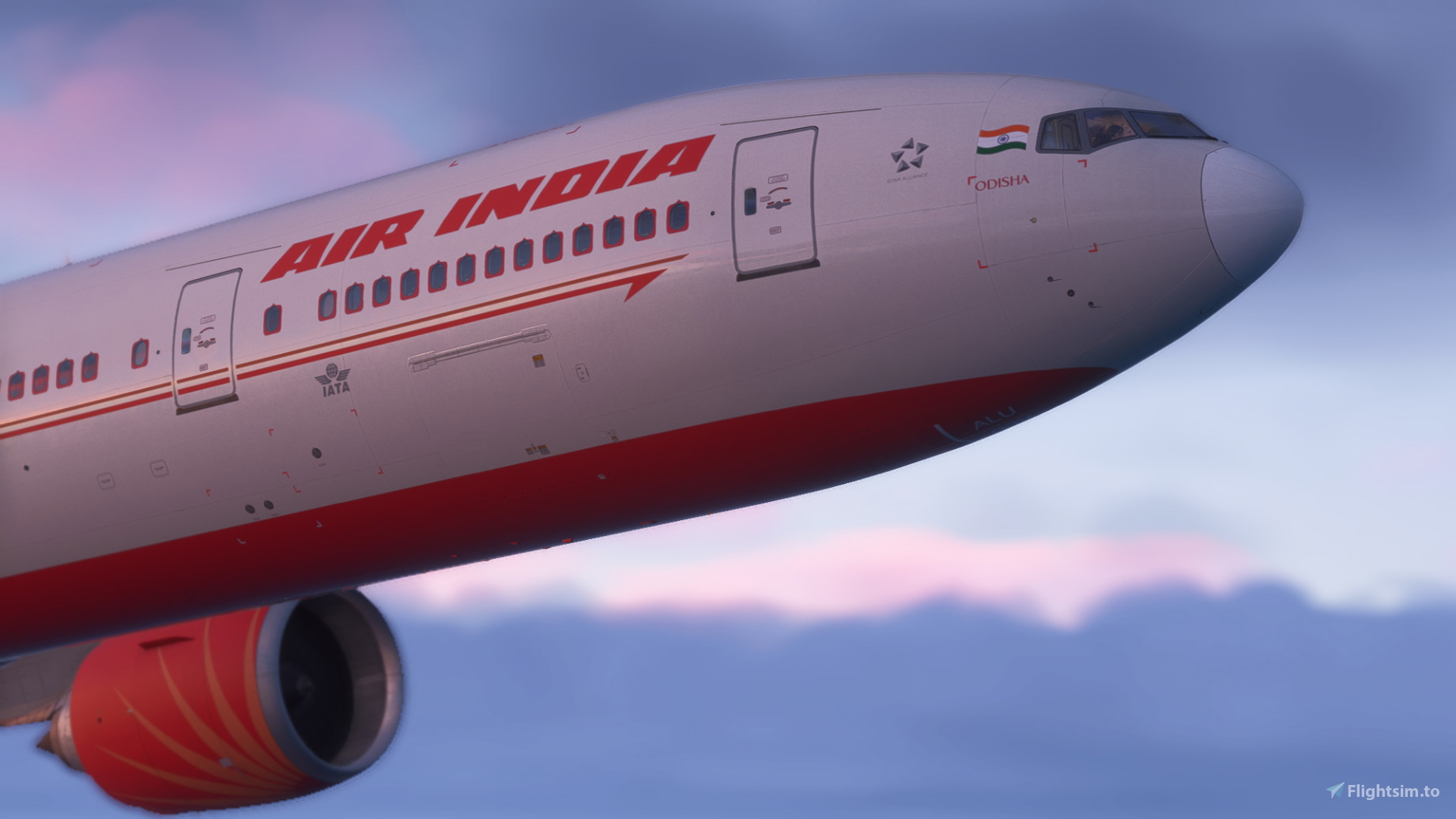 Air India 777-300ER Fleet Pack (8K) with Cabin || PMDG 777