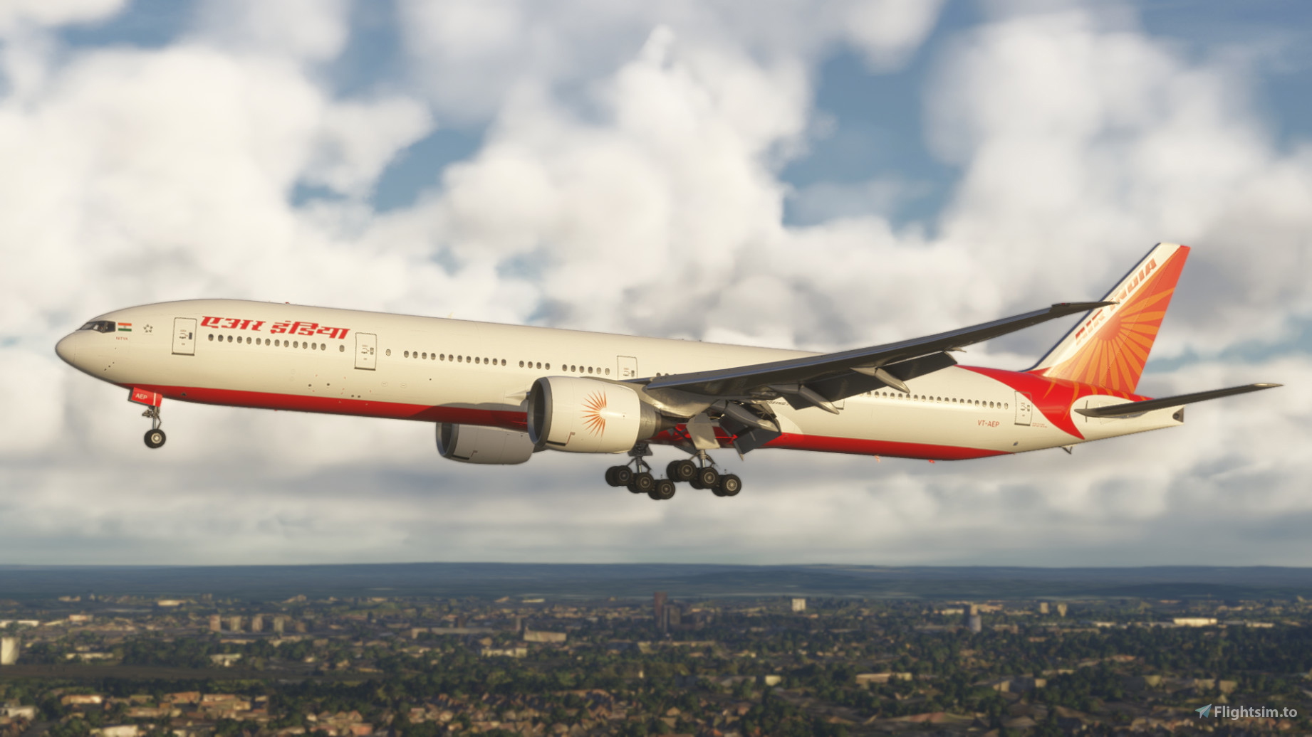 AIR INDIA 777-300ER エアインディア インド航空 ph インド版「エアフォースワン」印政府専用機“エアインディアツー