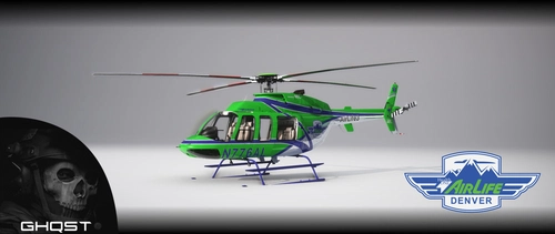 Air Life Denver Bell407 | N776AL | 4K