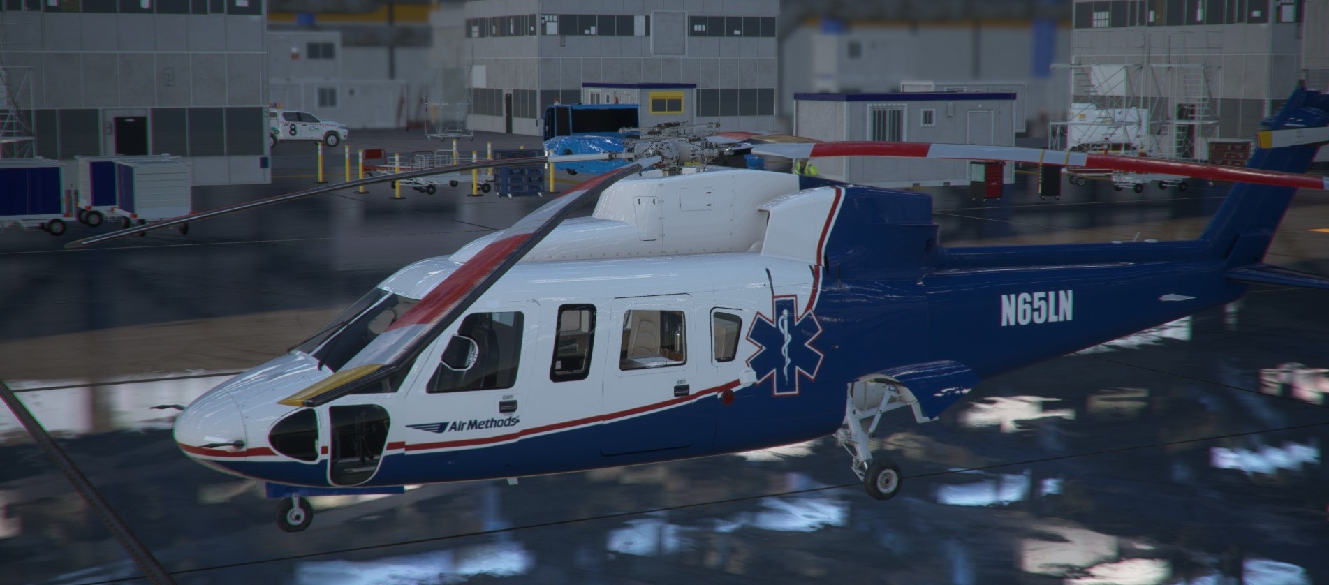 Air Methods S-76C++ Livery - MSFS Add-on - Flightsim.to