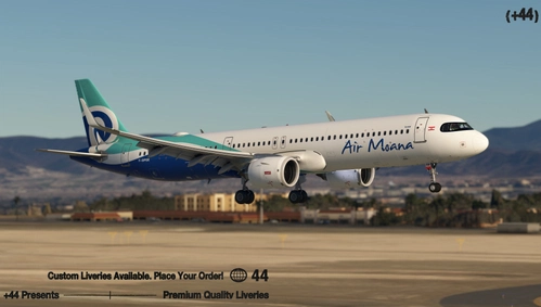 Air Moana (F-OPOE) LatinVFR A321Neo - 8K