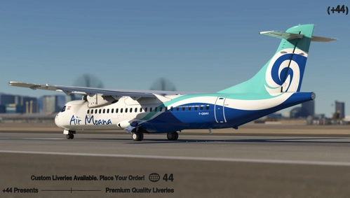 Air Moana (F-ORMV) ATR 72-600 - 8K
