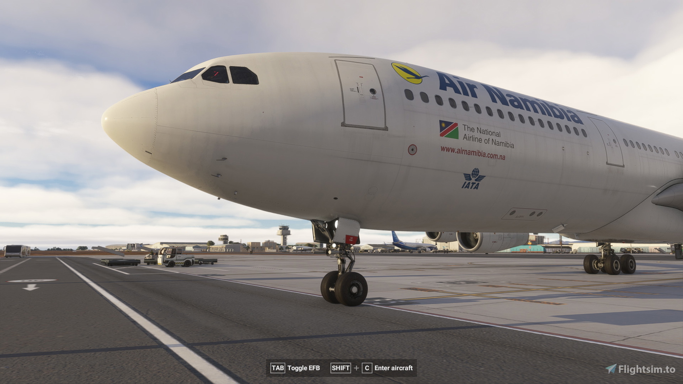 Air Namibia A340-300 V5-NME para Microsoft Flight Simulator | MSFS