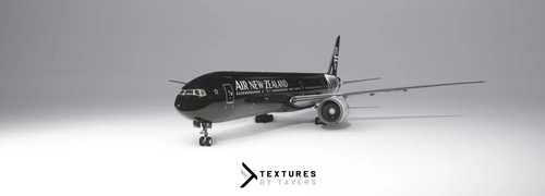 Air New Zealand 777-319/ER ZK-OKQ All Black - 2020 & 2024 Versions
