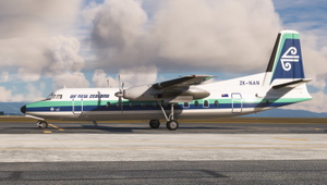 Air New Zealand ZK-NAN | Fokker F27- MK500 (Freeware) [8K] thumbnail 2