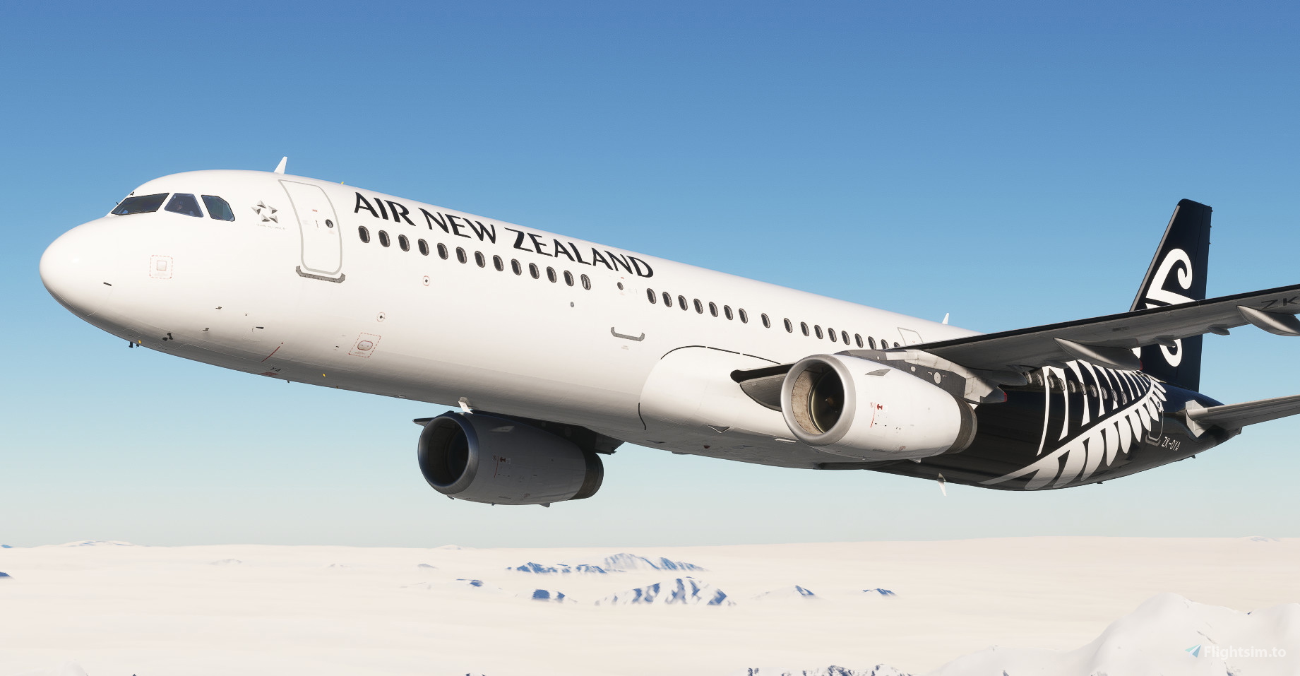 Air New Zealand ZK-OYA (A321-271NX) | Fenix A321 CFM & IAE [8K