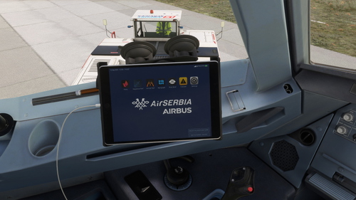 Air Serbia - EFB Background [Fenix A320]