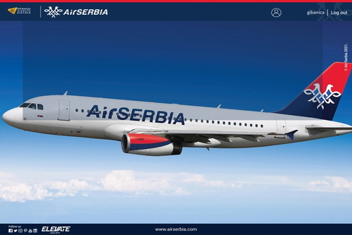 Air Serbia - real EFB Airbus A319/320
