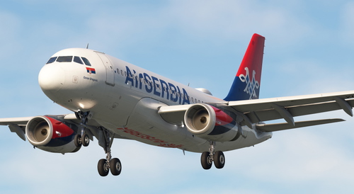 Air Serbia Fenix A319 IAE | 8k & 4k | Fleetpack | Cabin