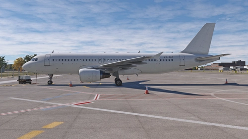Air Serbia LY-CAP A320-214 CFM (Fenix) - Wet lease GET JET