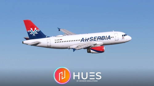 Air Serbia [Pack] w/Cabin - Fenix A319