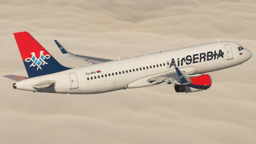 Air Serbia | Pack w/ Cabin | FenixSim A320 v2