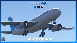 Air Transat  Pack W/Cabin | Inibuilds A330-200 W/Cabin | 8K thumbnail 3