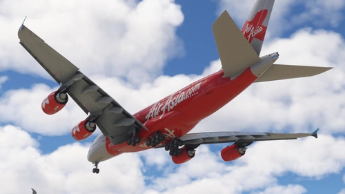 Airasia A380X 9M-AEX | 4k