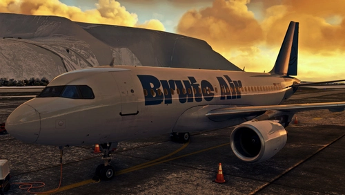 AirBrute - Fenix A319 - G-BRUA - 4k - CFM